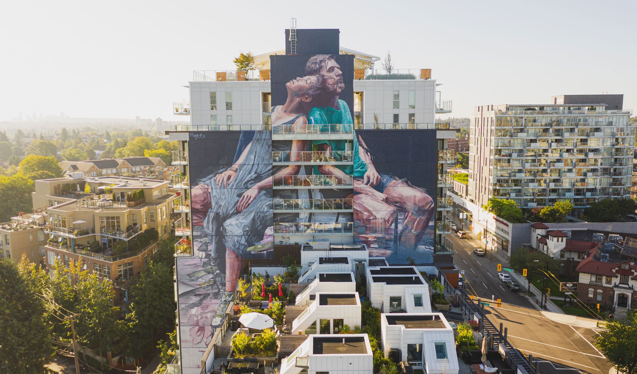 Mural By Fintan Magee Injects New Life Into Building Façade